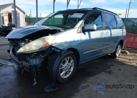 2006 Toyota Sienna Xle Limited z USA, uszkodzony, nr VIN 5TDBA22CX6S070829
